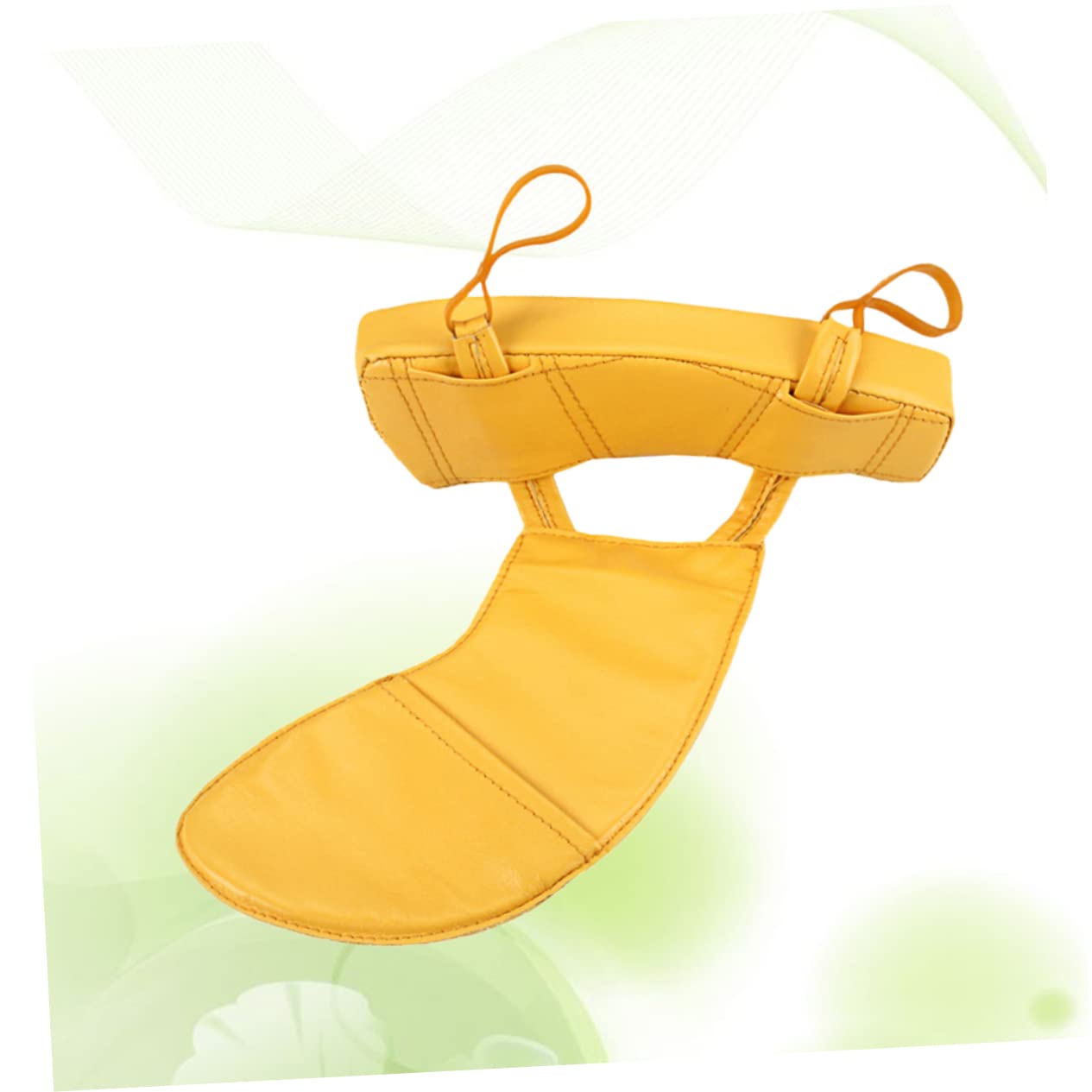 Cuscinetto per Violino B499 1/4 1/2 in Pelle di Pecora | Giallo, Traspirante e Confortevole, per Violino e Fiddle, Selezione Accurata Controlli Multipli