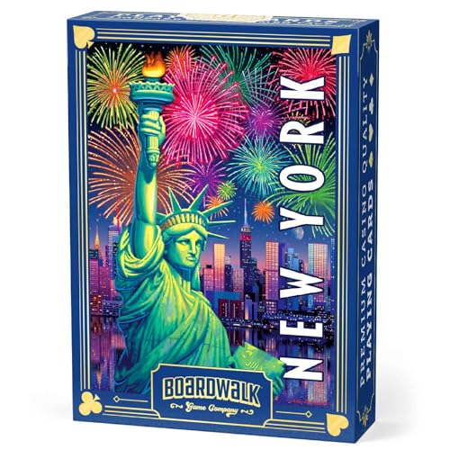 Boardwalk Puzzles Featherlight Playing Cards - Lady Liberty