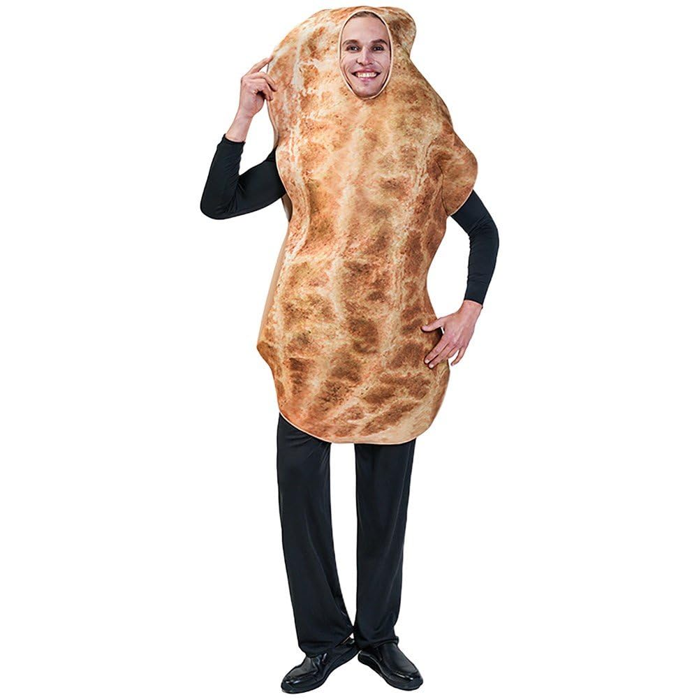 Costume de cacahuète unisexe pour adulte déguisement cosplay de couple