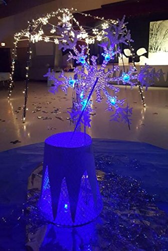 Neo Loons® 50Pcs/Lot 50 X Blue Round Led Flash Ball Lamp Balloon Light Long Standby Time For Paper Lantern Balloon Light Party Wedding Decoration #TOP5