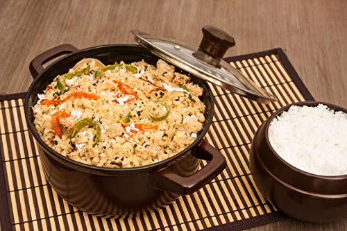 Conjunto de Panelas Cerâmica Duo Smart 5 Peças Chocolate e Brindes Ceraflame