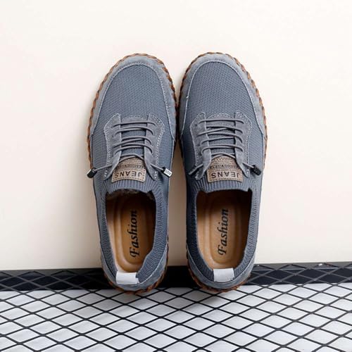 Image of Men's Genuine Leather Loafer Shoes Slip On Soft Walking Driving Shoes