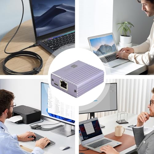 Diviseur de port Ethernet 1 entrée 4 sorties adaptateur 1000Mbps - 4