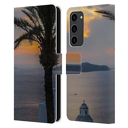 Housse cuir Galaxy S23+ 5G Haroulita : l'élégance du design de Santorini au quotidien