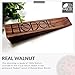 Hodor Door Stoppers -Walnut Wood Door Stops for Bottom of Door - Game of Thrones Gifts for Men & Women Let Hodor Hold the Door Forever, Laser Etched Cute Door Stopper -USA Handmade Door Wedge Stopper