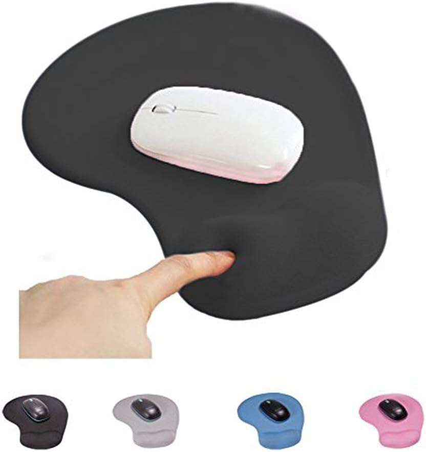 SHESHY Mouse Pad Gel, Mouse Mat with Wrist Rest With Convenient Gel