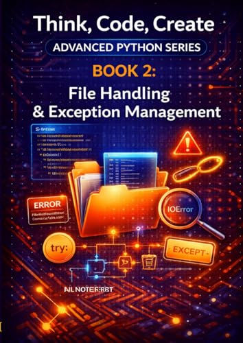 File Handling & Exception Management: Read, write, and manage data files; handle errors gracefully in real-world programs (Think, Code, Create - Advanced Python Programming, Band 3)