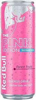 The Pink Edition Sugarfree Forest Fruits Energy Drink