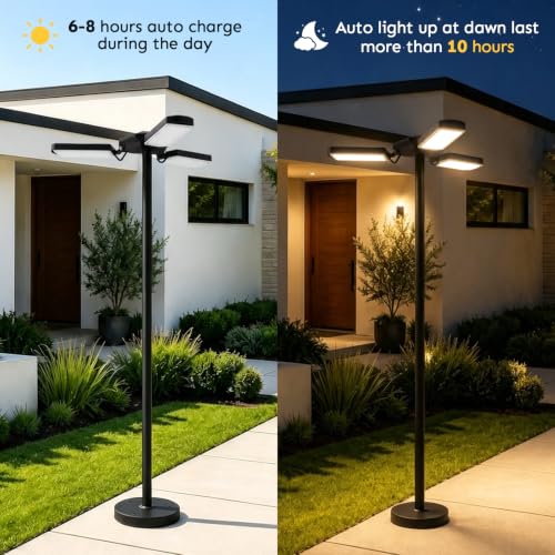 Solar Lamp Post Light DROPS TO - image 2