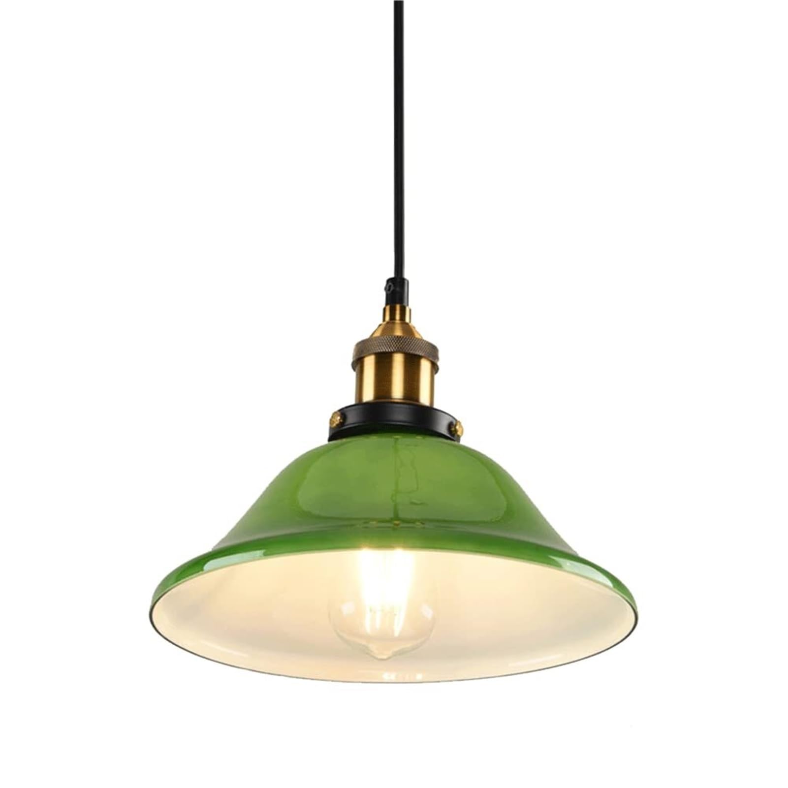 KBUUKYYXouy American Elegant Pendant Lamp Industrial Bohemian Southeast Asian Traditional Metal Ceiling Chandelier for Restaurant Living Room Bar(7.4in*6.6in)