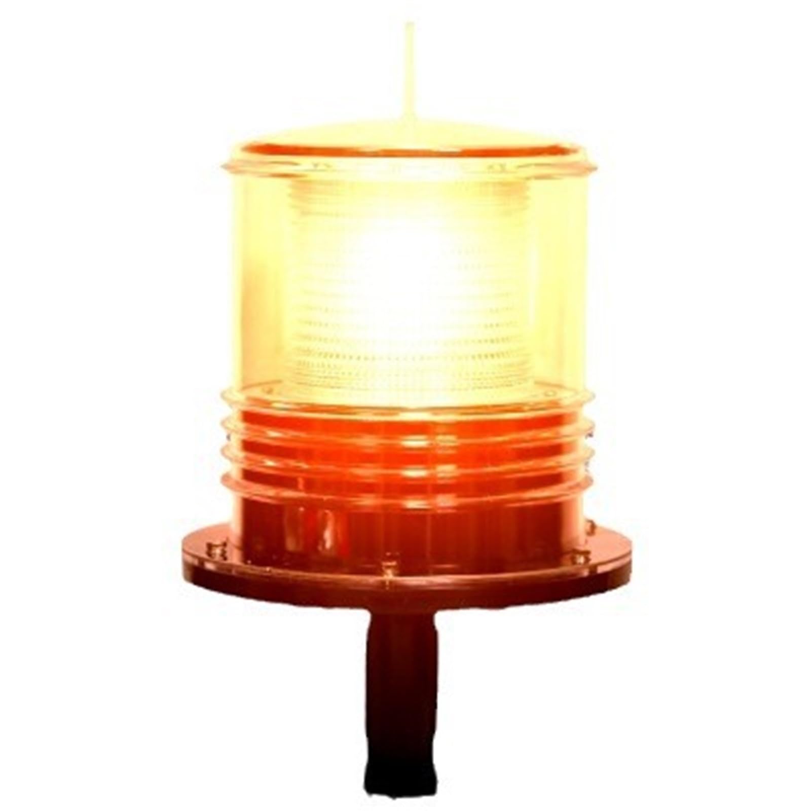 Feux de navigation solaires pour bateau avec lampe clignotante étanche