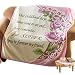 Collections Etc Special Sister Rose Fleece Throw Blanket