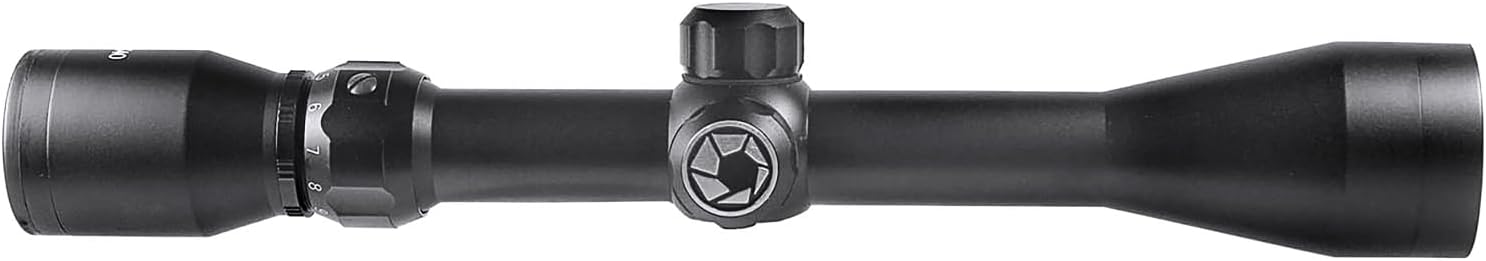 Barska Colorado 3-9x40 Rifle Scope Combo – Hunting and Target Shooting Scope with 30/30 Crosshair Reticle, Mounting Rings Included