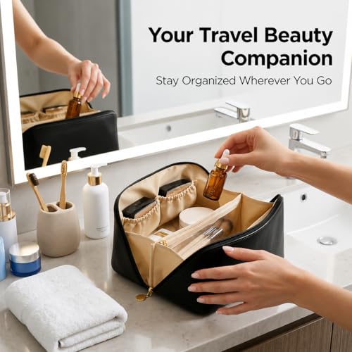 Image of Cosmetic Bag, Women's Makeup Travel Bag