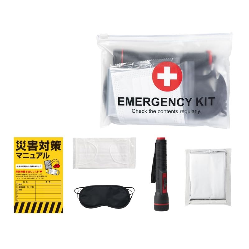 Amazon.co.jp: 【60個セット販売/エマージェンシー6点キット】防災備蓄