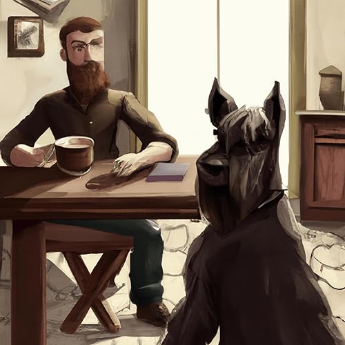 Emi the Giant celebrates international coffee day with her author Otto