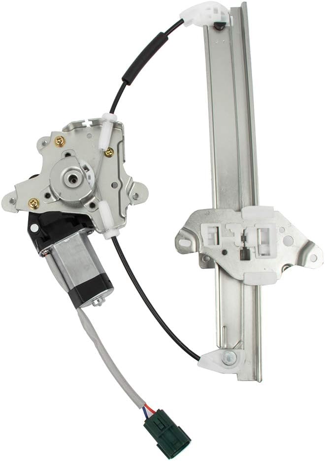 STAYTOP Window Regulator with Motor Rear Right Passenger Side Fit for 2007-2012 for Nissan Altima,2009-2014 for Nissan Maxima Replace 748-527