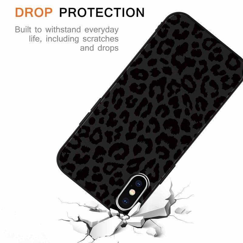 Custodia IPhone X/XS Leopardata – Rigida + TPU Antishock | Stampa Ghepardo Zebra - 6