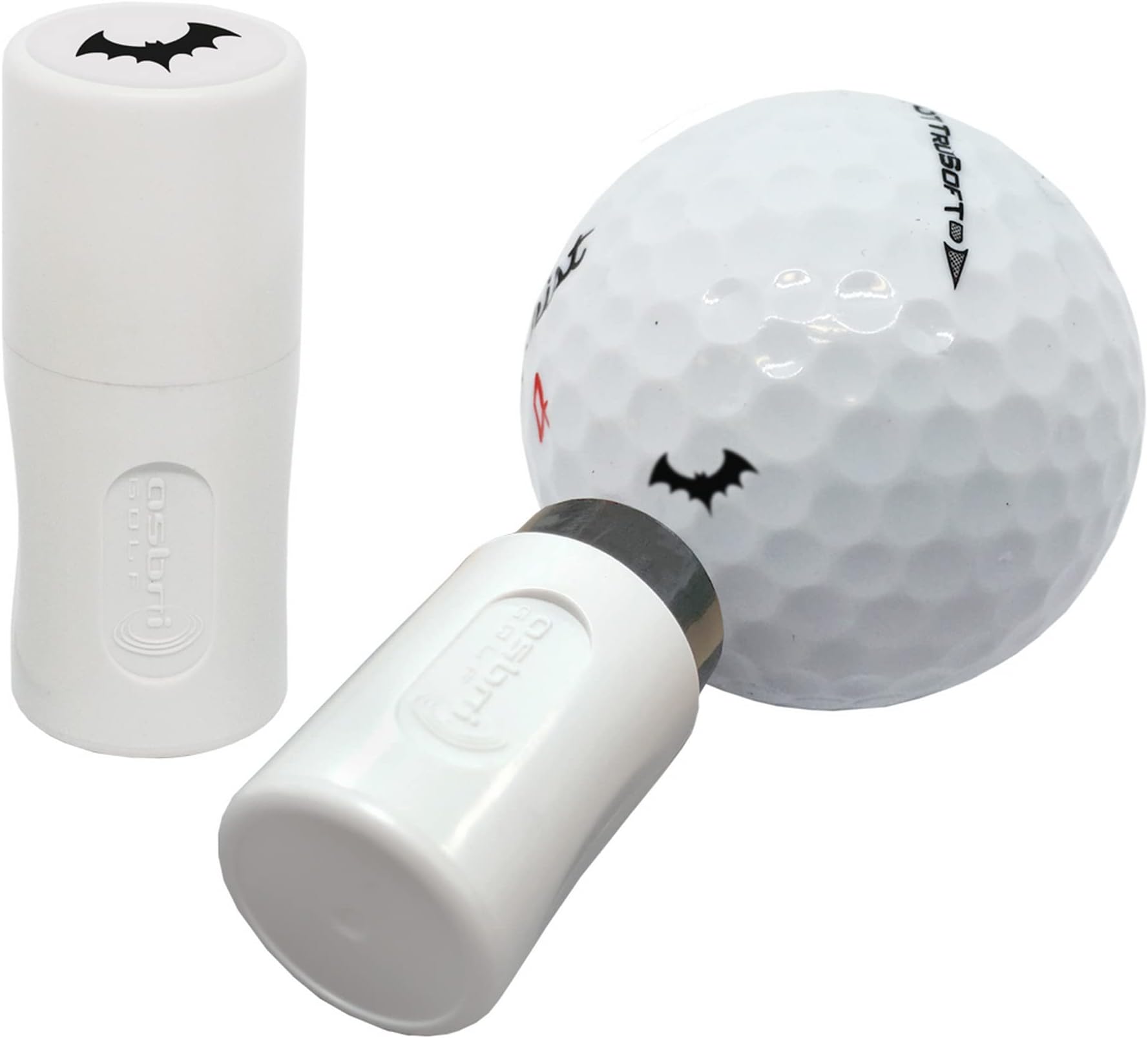 Asbri GolfBat Ball Stamper - Black