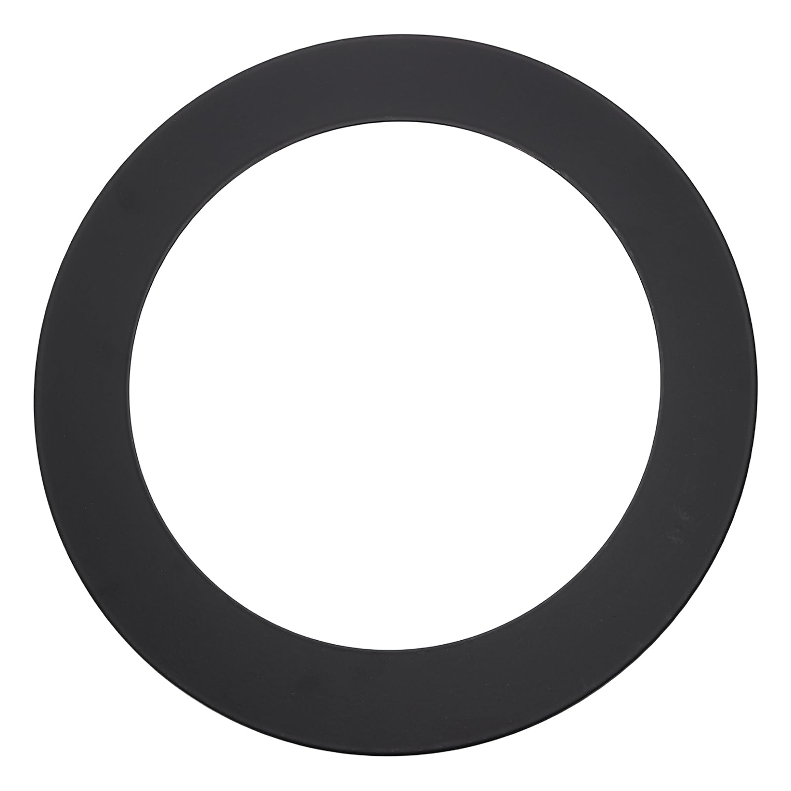 sourcing map Goof Rings for 6" Recessed Lights, 6.3" ID 8.6" OD Steel Flat Goof Trim Ring Can Light Cover Plate Flush Mount Can Converter for Ceiling Wall Hole Decorative, Matte Black