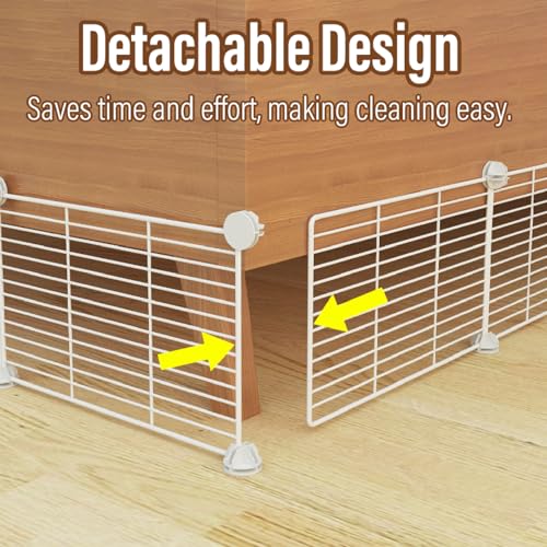 Zeihyeurus Sofablocker unter dem Sofa, Unter Sofa Blocker, Unter Sofa Blocker für Haustiere, Spielzeugblocker Couch, Abnehmbarer, Einfach Zu Bedienen, für Sofa, Bett, Couch, Schrank, Kommode-2