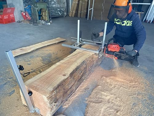 P. Lindberg Windensystem für Mobiles Sägewerk für Kettensägen Motorsäge Kettensägenmühle Tragbare Sägemühle