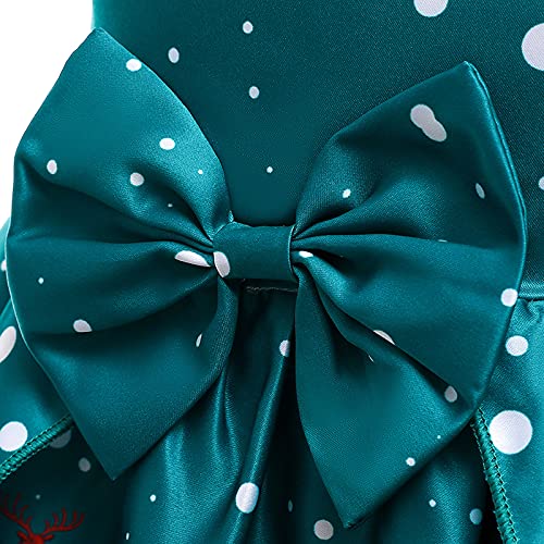 Mercatoo Vestido de fantasia de princesa para crianças, vestido de festa, concurso, infantil, dança,