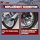 WOOSTAR Reifenwulsthalter Einbauhilfe Wechsler Werkzeug Universal für Motorrad Dirt Pitbike Offroad Blau