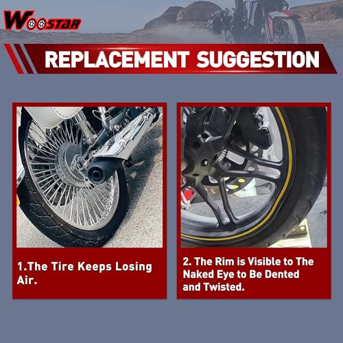 Image of WOOSTAR Tire Bead Holder Tire Removal Install Assistance Changer Tool Universal for Motorcycle Dirt Pit Bike Off-Road Blue