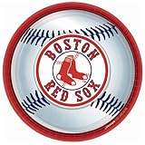 Amscan Boston Red Sox Round Dinner Plates, 9