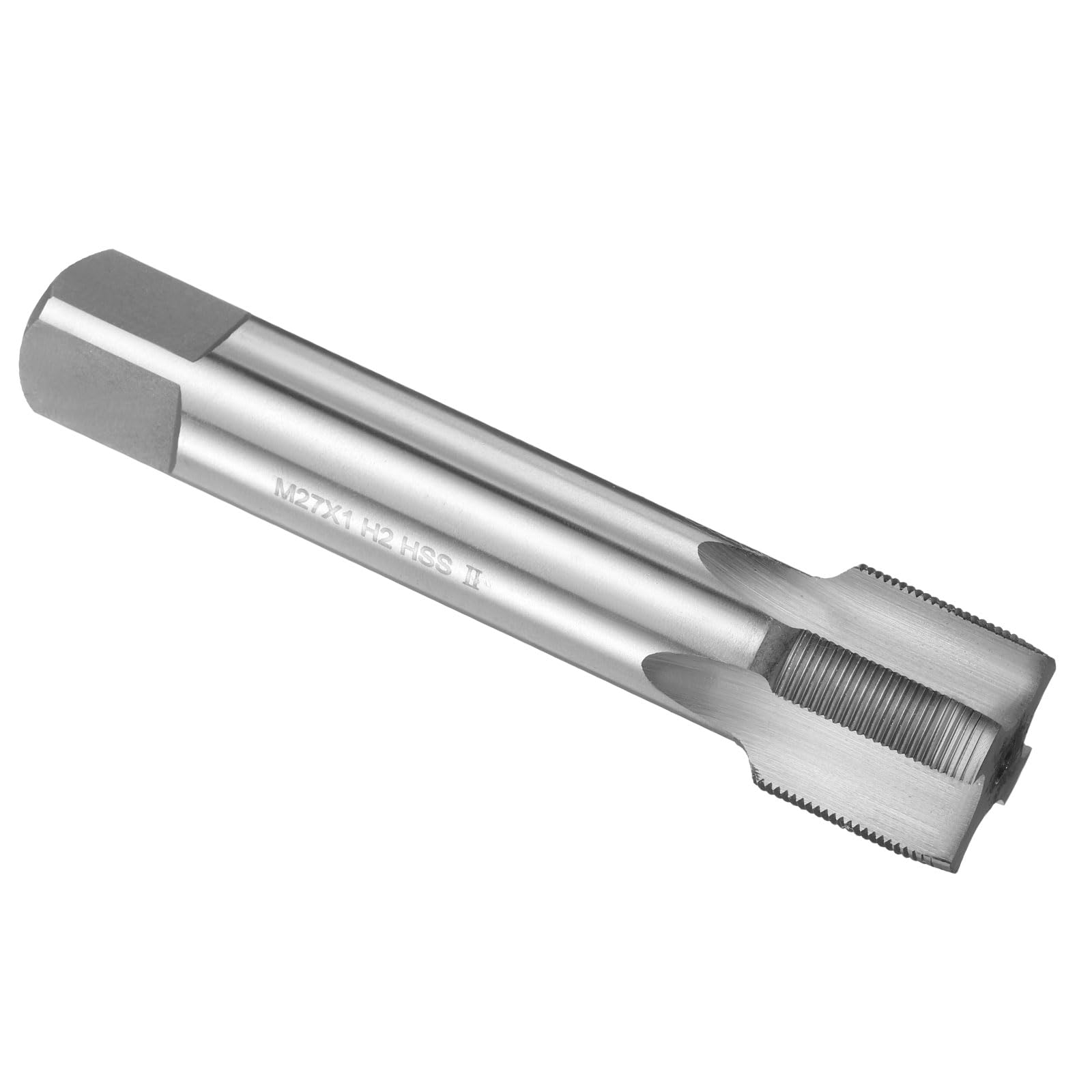 Taraud à vis droite M27 x 1 H2 uxcell en acier HSS6542 haute dureté