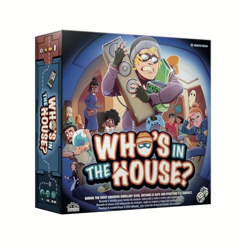 Juego mesa Who s inte house Jeu de société de déduction amusant pour toute la famille