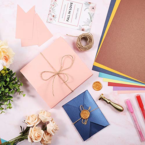 Gartful Shimmer Cardstock Paper 120 Sheet, Pearlescent Card Stock 8.5X11 Inch - 20 Assorted Color - 90Lb-250Gsm, Craft, Scrapbook, Party Decor, Cover, Gift Wrapping, Wedding Invitation, Birthday Card #TOP5