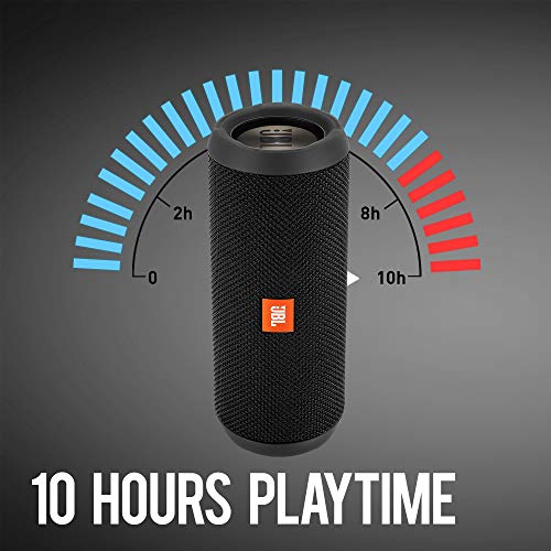 Image of JBL Flip 3 JBLFLIP3BLK Portable Wireless Speaker with Powerful Sound and Mic (Black)