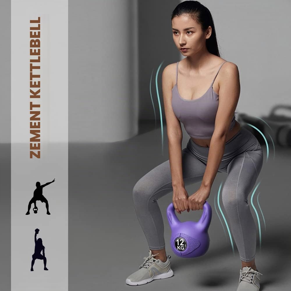 MAGIC SELECT Kettlebell-Gewicht mit Ergonomischem Griff, Kettlebell-Hantel für Muskeltraining zu Hause und im Fitnessstudio.