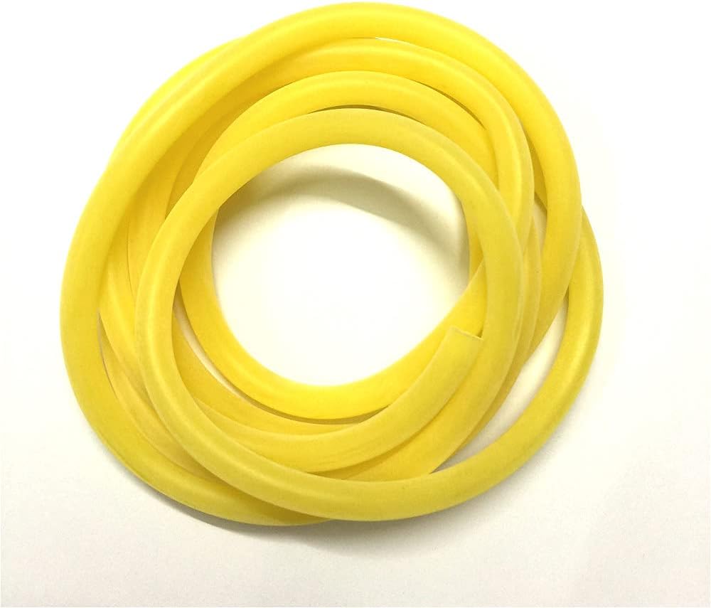 Latex Rubber Tubing, Silicone Hose Tube, Latex 4x6mm 5x7mm 6x9mm 5 Meters for Slingshot Tourniquet(4 * 6 Mm)