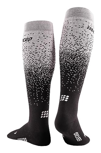 CEP Men's Winter Compression Snowfall Design Ski and Snowboard Socks2