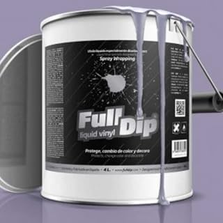 AutoFullCar Pintura para Coche Full Dip Color Nardo Grey Vinilo Líquido 4 Litros