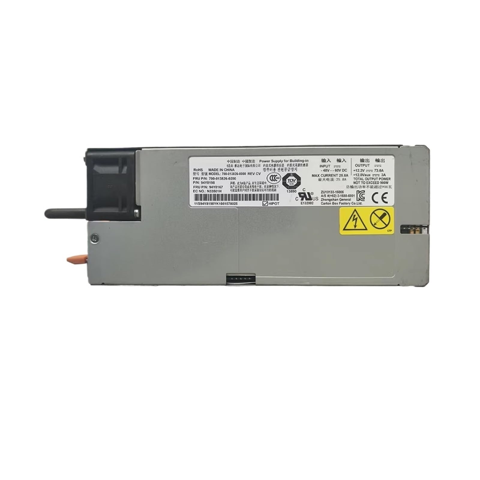 CXDFRSER X3650 M5 900W DC power supply 700-013826-0000 700-013826-0200 94Y8198 94Y8167 power supply