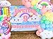 LaVenty 35 PCS On Cloud 9 Birthday Decoration for Girls On Cloud 9 Birthday Backdrop On Cloud 9 Balloons On Cloud 9 Birthday Banner Cloud Balloon Rainbow Balloon