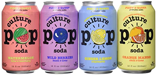 Culture Pop Soda Watermelon Lime Rosemary Soda 12 Pack - ORDERING ONLY, 144 FZ