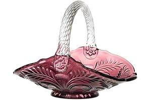 Glass Baskets by Mosser Glass: Artistic and Functional Storage