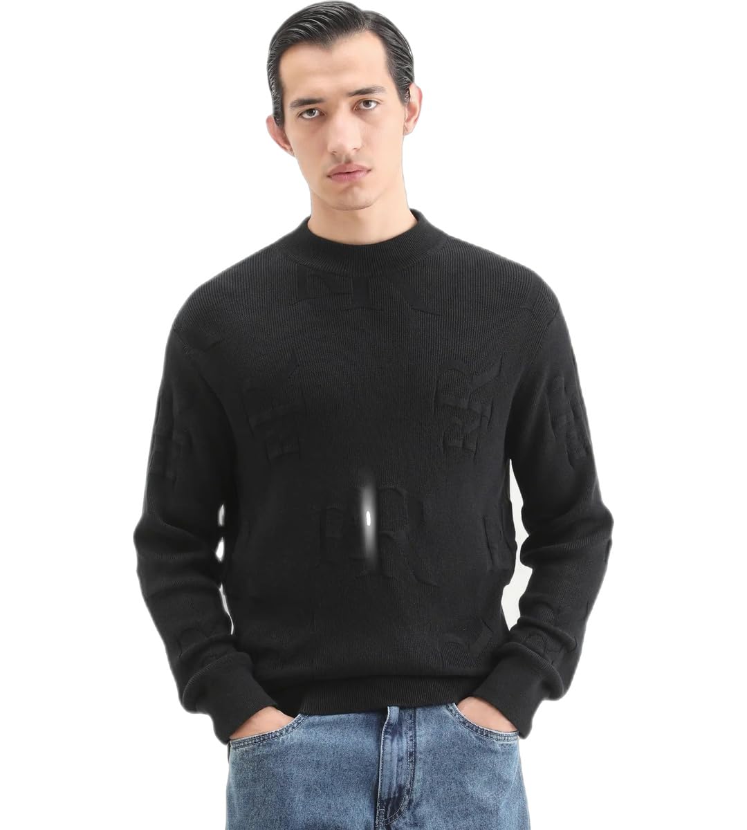 Regular fit Textured Sweater-image-16