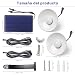 Luz Solar, Foco Solar, Impermeable IP65 Luz del Sensor Solar,Lampara Solar con...