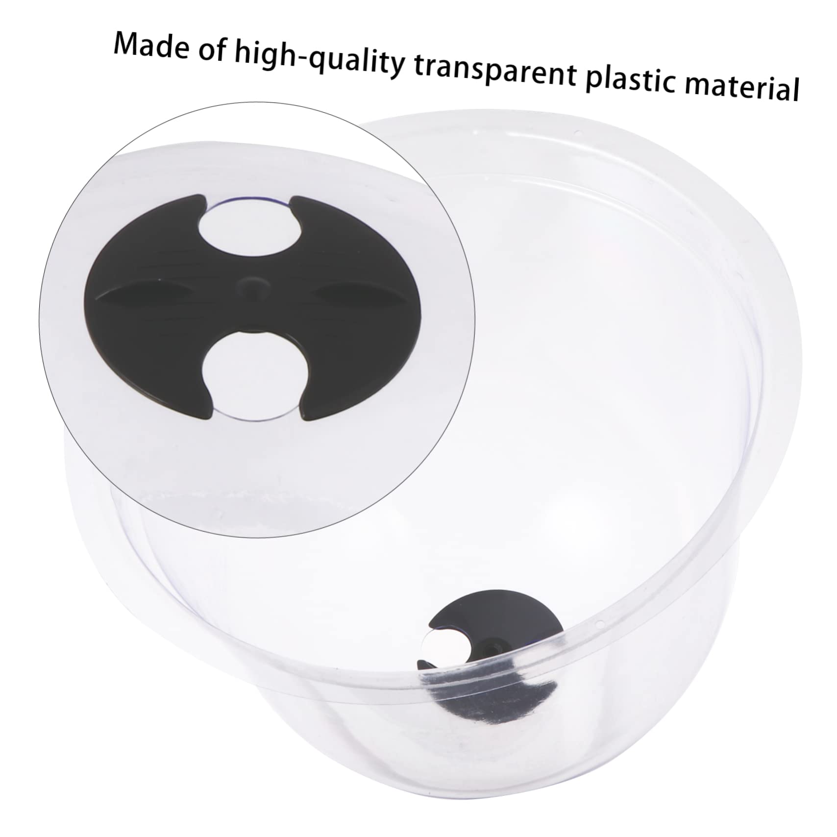 6pièces Cloche De Protection pour Plantes Cloches Plastique Étiquettes Et Piquets De Fixation pour La Chaleur Et Humidité des Semis