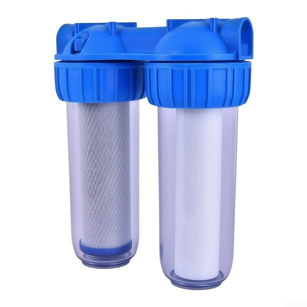 Zweistufen Wasserfilter 31,5x27cm für Farmen Robust(3/4inch)