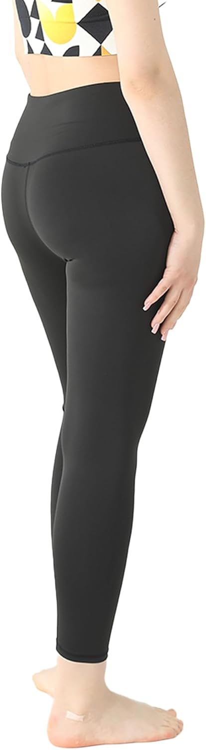 Workout Leggings for Women Athletic Ladies Yoga Pants Butter Soft with High Waisted and Butt Lifting Design for Running Black - Image 2