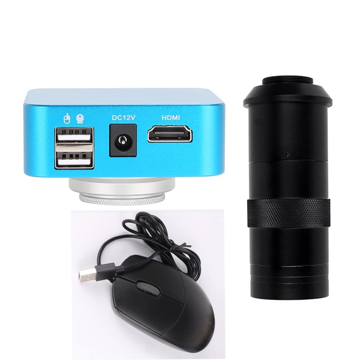 ASerZenith Microscope Accessories Kit Slide Preparation Camera Lndustrial Video Microscope Camera 48Mp/38Mp/13Mp Hdmi Usb For Digital Microscope Accessories