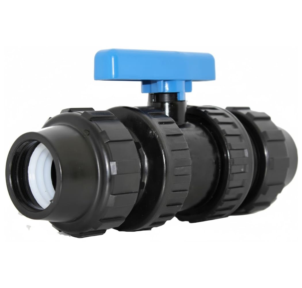Clé d’arrêt d’eau 63mm | Vanne PVC 63 | Cle de Passage 63 mm | Vanne à Bille pour Tuyau Polyéthylène 63 | Vanne Fitting pour Tuyau d’Irrigation | Robinet à Bille 63mm pour Tuyau 63 mm