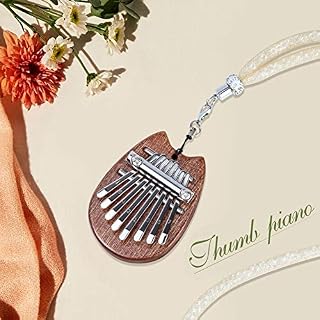 XHXseller Piano à pouce 8 touches, piano de poche, mini kalimba musical pour débutants, cadeau d’anniversaire de Noël… - Les Beatles, Paul McCartney, John Lennon, RIngo Starr, George Harrison XHXseller Piano à pouce 8 touches, piano de poche, mini kalimba musical pour débutants, cadeau d'anniversaire de Noël… – Image 3